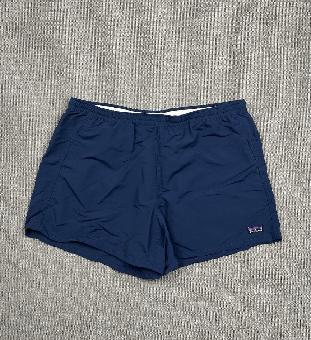 Patagonia Baggies 5" Shorts Womens XL Blue Running Performance Athletic